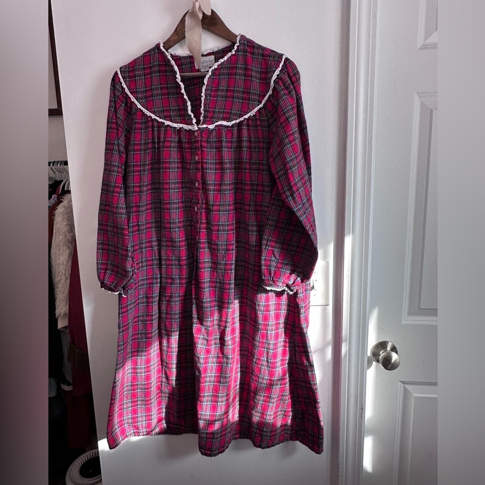 Cottage Core Women’s Cotton Nightgown